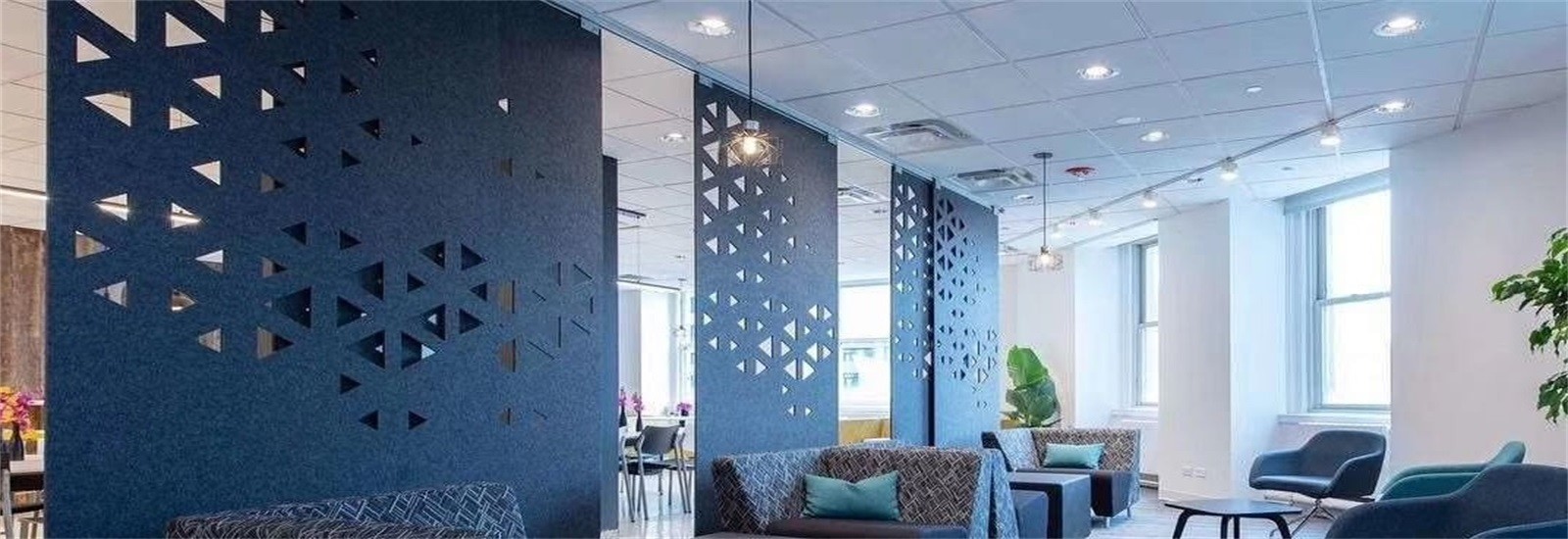 गुणवत्ता पीईटी ने ध्वनिक पैनलों को महसूस किया फैक्टरी