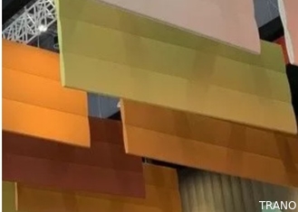 बहुरंगी हैंगिंग लगा ध्वनिक ध्वनि बाधक फफूंदी को रोकें