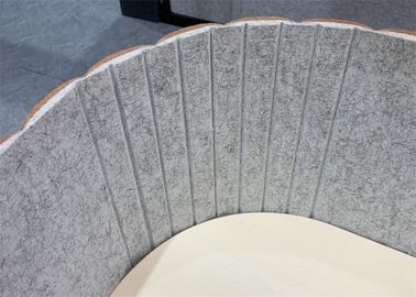 अर्ध कठोर सतह एंटी स्टेटिक 4'x8 'ध्वनिक डेस्क डिवाइडर